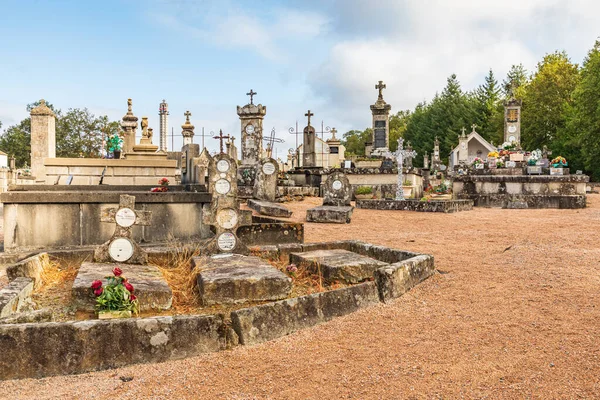 Europe France Haute Vienne Oradour Sur Glane Sept 2019 Tombs — Stock Photo, Image
