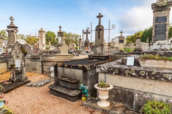 Europe France Haute Vienne Oradour Sur Glane Sept 2019 Tombs — Stock Photo, Image