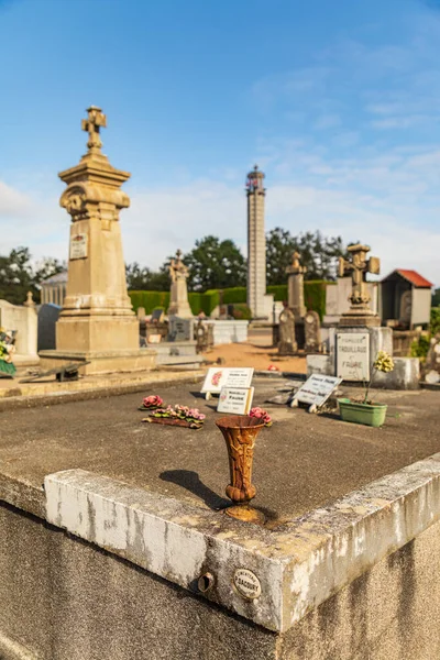 Europe France Haute Vienne Oradour Sur Glane Sept 2019 Graves — Stock Photo, Image