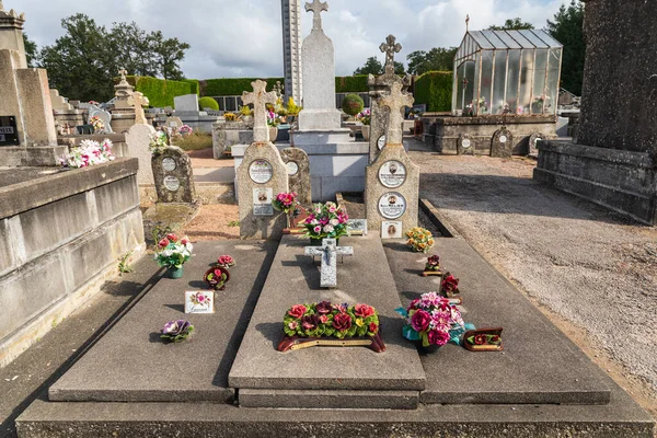 Europe France Haute Vienne Oradour Sur Glane Sept 2019 Tombs — Stock Photo, Image