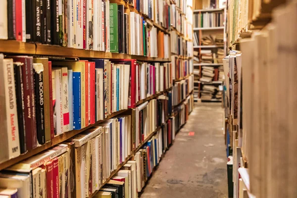 Europe France Haute Vienne Limoges Sept 2019 Old Books Shop — Stock Photo, Image