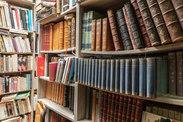 Europe France Haute Vienne Limoges Sept 2019 Old Books Shop — Stock Photo, Image