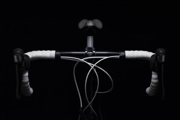 Элегантная Деталь Руля Гоночного Велосипеда — стоковое фото