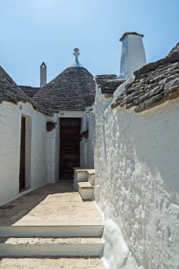 Puglia Alberobello 'da gizemli Trulli.