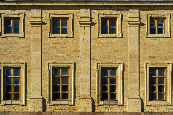 Alvenaria Grande Palácio Gatchina Castelo Dos Imperadores Russos Escrito Por — Fotografia de Stock