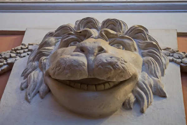Maske Form Einer Löwenschnauze Unerwartete Formteile Pavlovsky Palast — Stockfoto