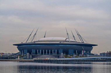 Dünya Kupası 2018 Zenit arena ev sahipliği yaptı yeni stadyum. St. Petersburg modern binalar.