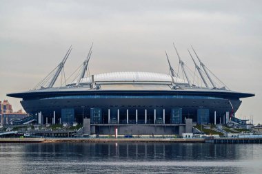 Dünya Kupası 2018 Zenit arena ev sahipliği yaptı yeni stadyum. St. Petersburg modern binalar.