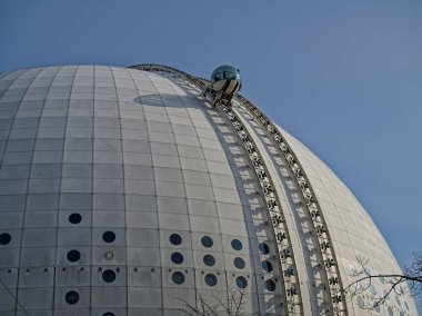 Stockholm 'de gözlem kapsülü. Globen Skyview