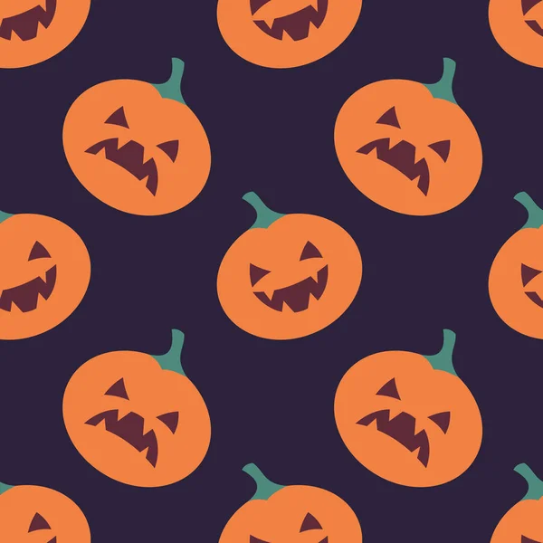 Χωρίς Ραφή Πρότυπο Παραδοσιακά Στοιχεία Του Halloween Διάνυσμα Φόντο Στυλ — Διανυσματικό Αρχείο