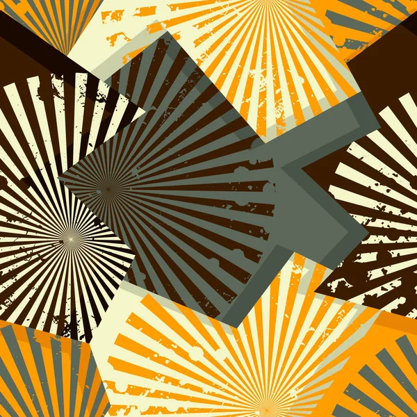 Bir grungy orman desen. Perdeler, kumaş, için vintage sorunsuz doku yazdırın. Soyut tropikal grunge desen