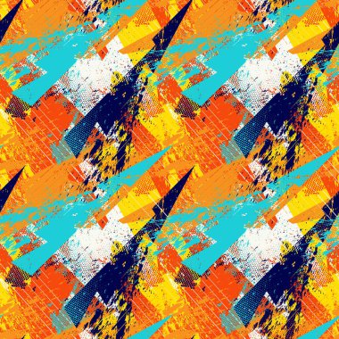 Soyut kentsel şablona sahip kusursuz arkaplan