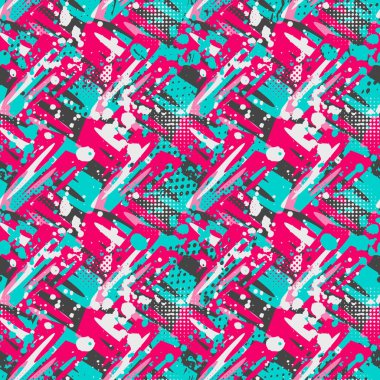 Soyut kentsel şablona sahip kusursuz arkaplan