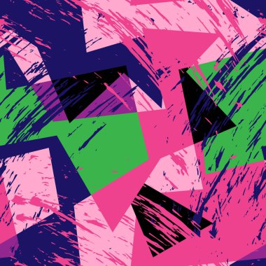 Soyut kentsel şablona sahip kusursuz arkaplan