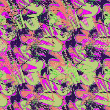 Soyut kentsel şablona sahip kusursuz arkaplan