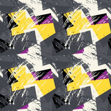 Soyut kentsel şablona sahip kusursuz arkaplan