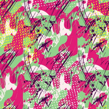 Soyut kentsel şablona sahip kusursuz arkaplan