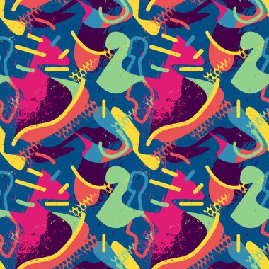 Soyut kentsel şablona sahip kusursuz arkaplan