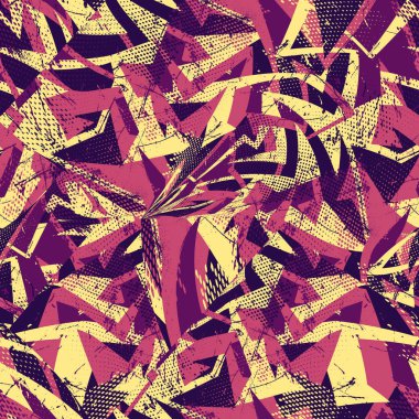 Soyut kentsel şablona sahip kusursuz arkaplan