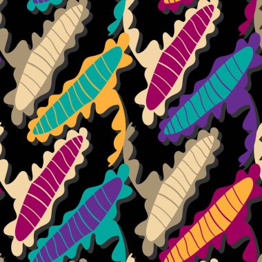 Yaratıcı vektör desenli soyut renksiz arkaplan