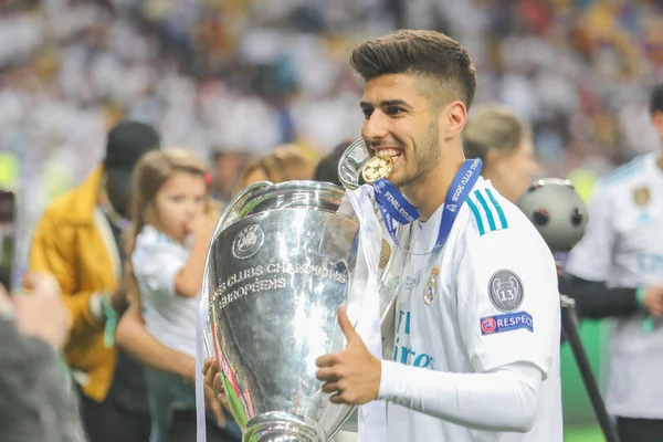 Kyiv Ucrania May 2018 Futbolista Profesional Español Marco Asensio Durante — Foto de Stock