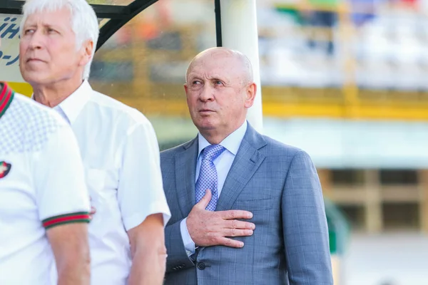 Πολτάβα Ουκρανία Μαΐου 2019 Ουκρανός Προπονητής Ποδοσφαίρου Μικόλα Παβλόφ Κατά — Φωτογραφία Αρχείου