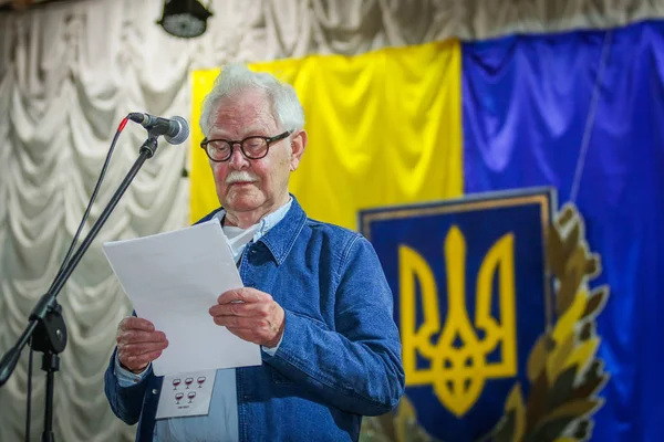 Poltava Ukraine Junho 2019 Poeta Romancista Ensaísta Tradutor Sueco Gunnar — Fotografia de Stock