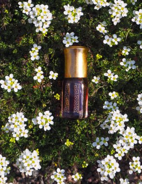 Doğal yağ gevşeme ve mutluluk için. Geleneksel Arapça tütsü. 