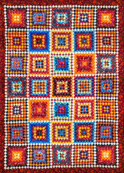 Kolor abstrakcyjne tło techniki patchwork. — Zdjęcie stockowe