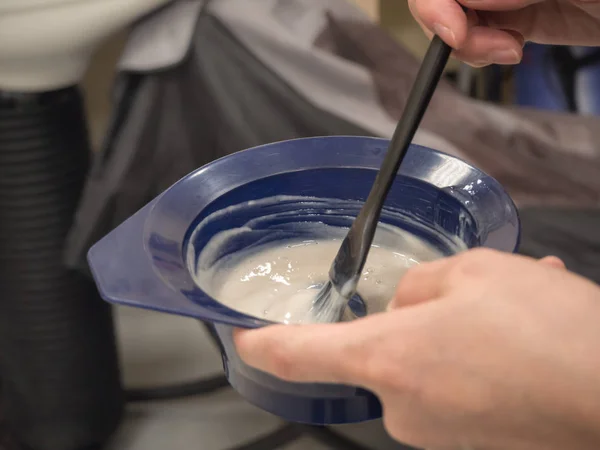 Innovative composition for hair restoration in the bath.