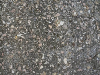 Fişleri ile gri suni taş dokusuna.