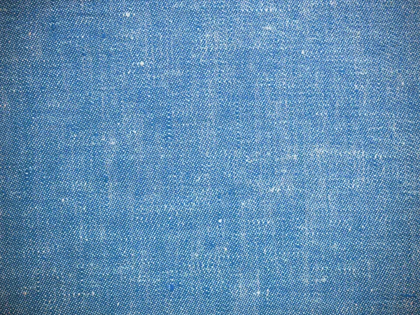 Tissu lin texture bleu vintage. Linge bleu . — Photo