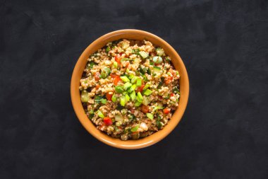 Geleneksel Türk meze Kisir. Yemek.