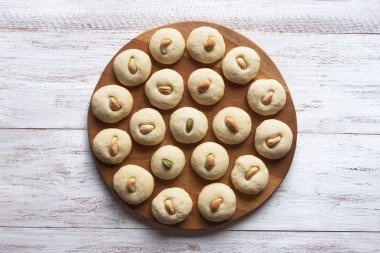 Bayram yer. El Fitr İslam Şöleni Kurabiyeleri. 