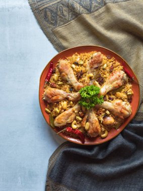 Tavuk Makbous al-Thahera, Arap bölgesinde geleneksel gıda