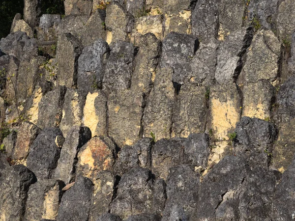 Background of stacked stones shaped like scales. — Stock Photo, Image