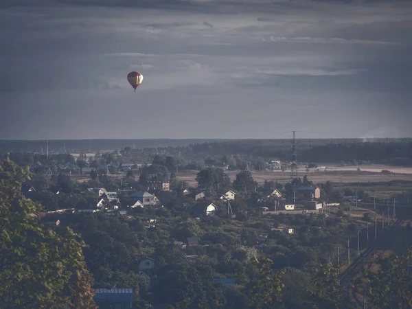 Ballonfahrten in der Nacht — Stockfoto