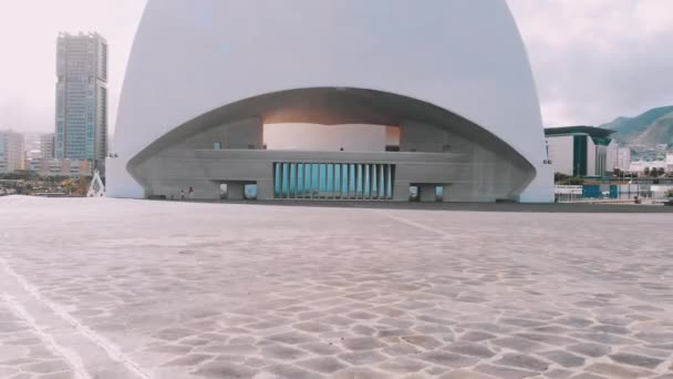 Auditorio De Tenerife, Isole Canarie, Spagna — Video Stock