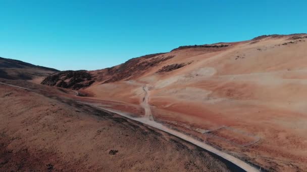 Geologische Tests am Fuß des Vulkans. seismische Aktivitätsprüfung. teide nationalpark, teneriffa, spanien — Stockvideo