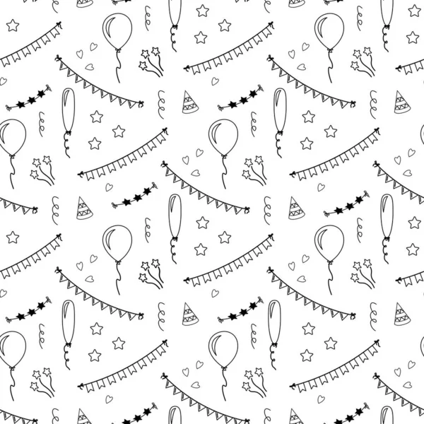 El denge ballons Dikişsiz desen tatil