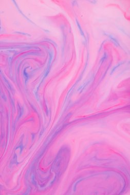 Soyut mavi pembe sıvı, doku boya ile tasarımcı için çok renkli desen, süt, tasarımcı için boş soyut desen gıda boyaları