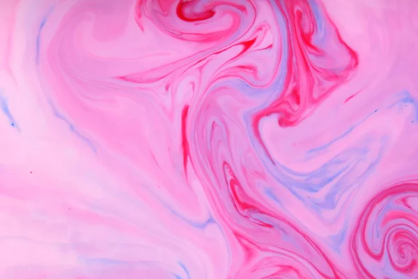 Fundo Abstrato Azul Rosa Manchas Rosa Líquido Padrão Multicolorido Cores — Fotografia de Stock