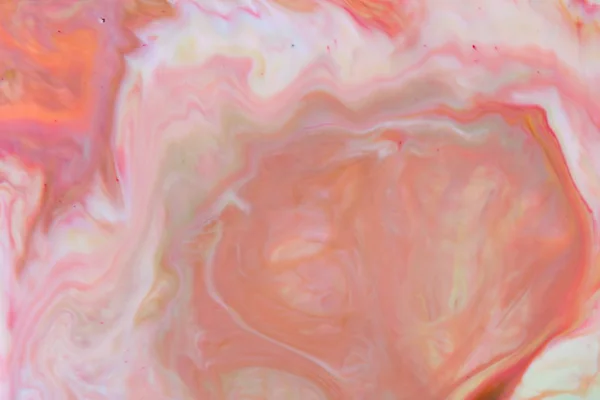 流体艺术 全息色彩背景 迷幻的背景模糊 液体颜料的抽象图案 — 图库照片