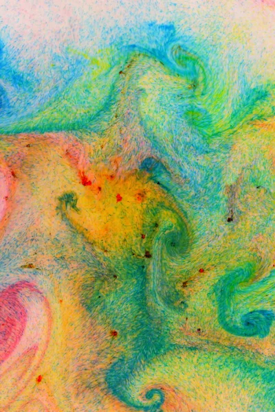 Fluid Art Abstract Colorful Background Multicolored Stains Liquid Multicolored Pattern — Stock Photo, Image