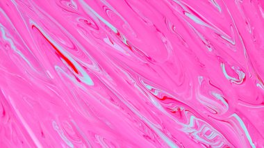 Soyut mor pembe arka plan. Ekran koruyucusu. Pembe Turkuaz renk deseni. Menekşe mercan rengiyle sıvı sanatı. Çok renkli doku
