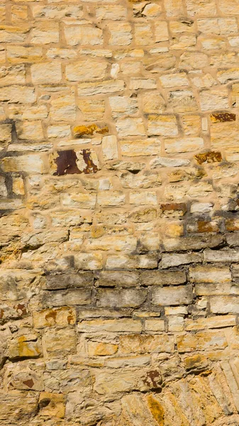 Fondo Antigua Pared Piedra Textura Superficie Piedra Ladrillo Vieja Ciudad — Foto de Stock