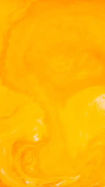 Absztrakt Narancssárga Háttér Folyékony Művészet Textúra Absztrakt Háttér Örvénylő Festékhatással — Stock Fotó