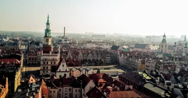 Prachtig uitzicht op Poznan in Polen. — Stockfoto