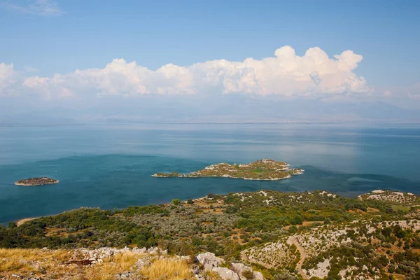 Vue Sur Paysage Marin Les Montagnes Monténégro Dans Les Balkans — Photo