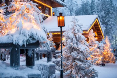 Santa Claus Köyü Lapland Finland